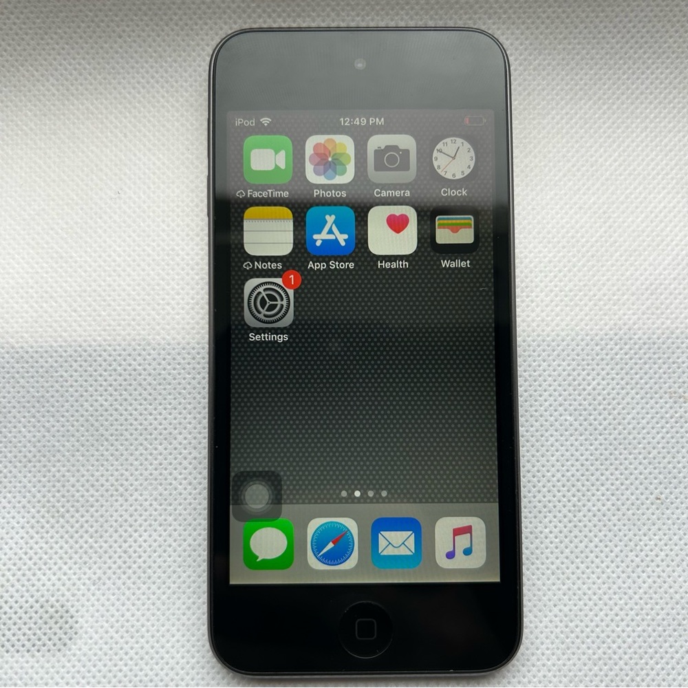 Apple iPod Touch 6th Gen 32GB Space Gray iOS 12.5.7 Weak Battery READ